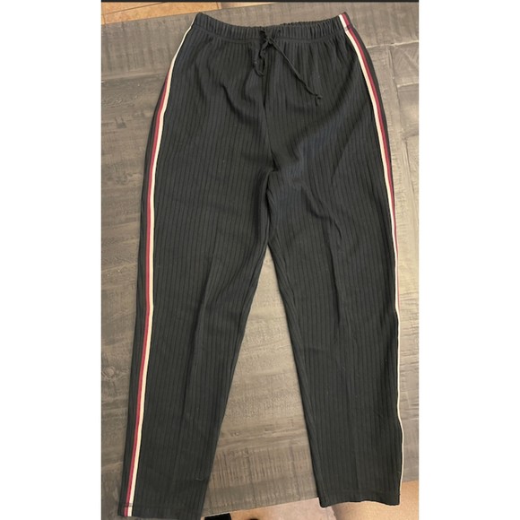 Erika Sport Vintage Two Piece Stripe Trim Set - Sz M - Picture 9 of 11